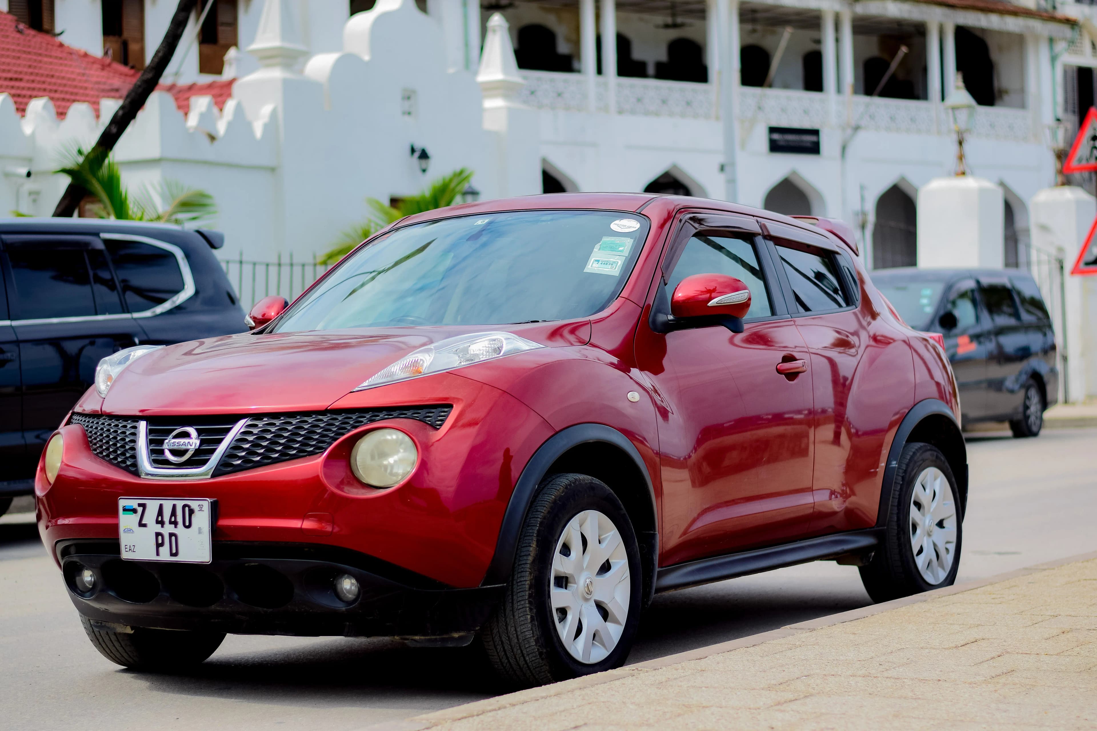 Nissan Juke for car rental in Zanzibar