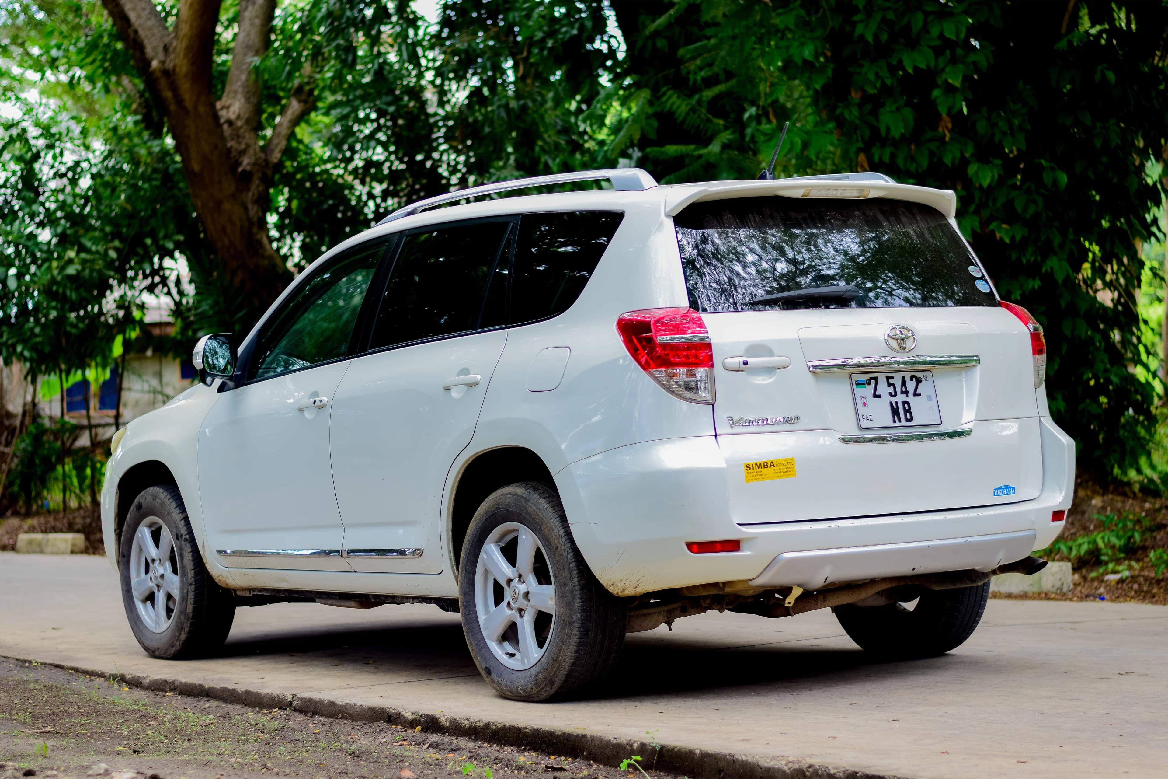 Toyota Vanguard car hire Zanzibar - photo 3