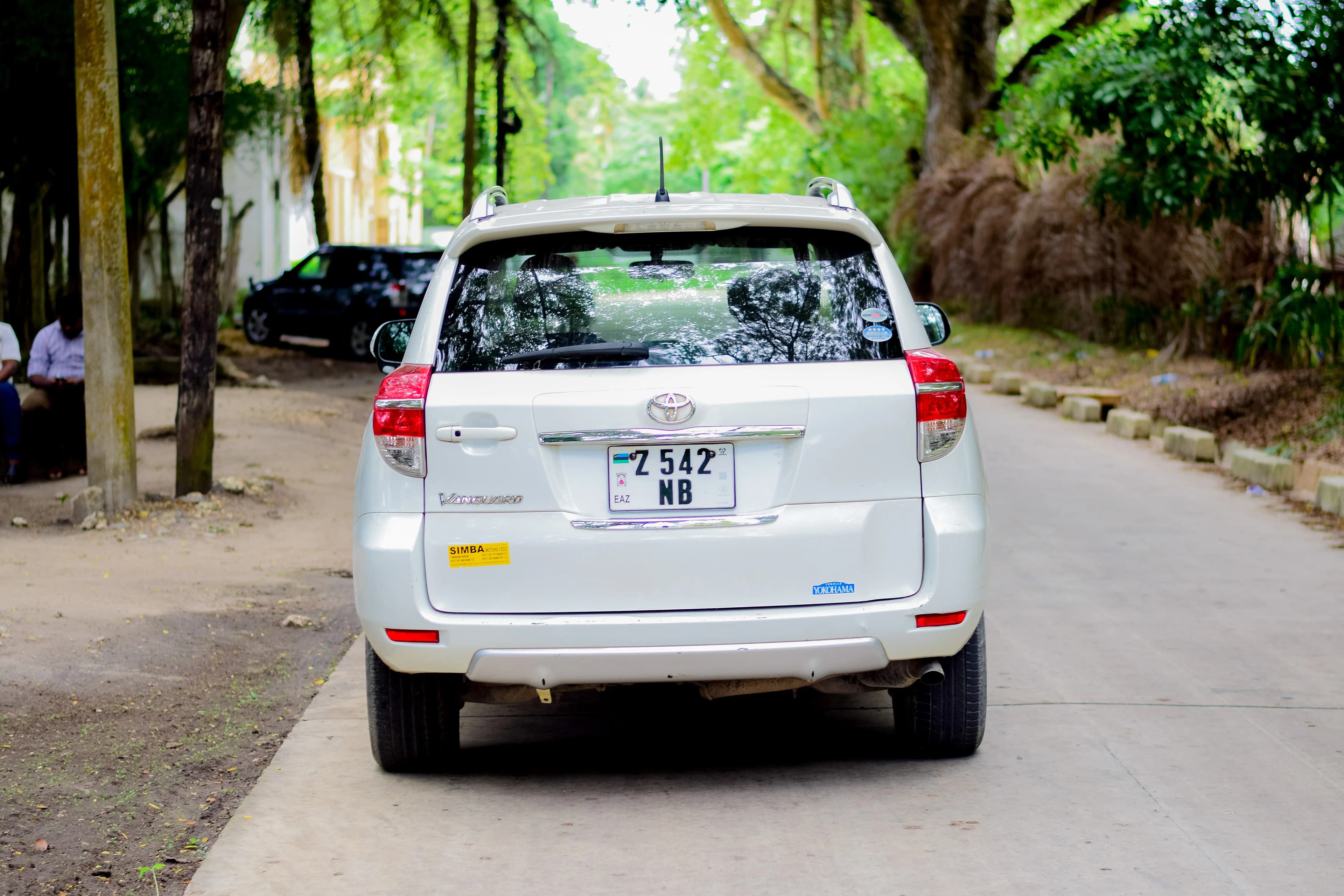 Toyota Vanguard for car rental in Zanzibar